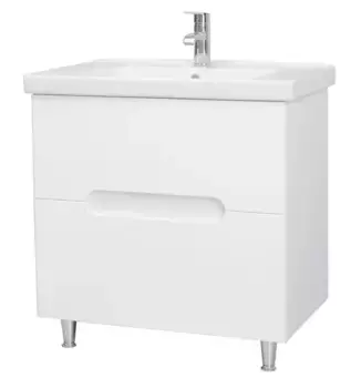 Тумба с раковиной «Bellezza» Андрэа 80 (Harmonia 80) белая