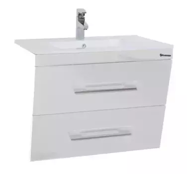 Тумба с раковиной «Bellezza» Берта 60 Н (Quadro 60) подвесная белая