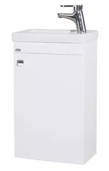 Тумба с раковиной «Bellezza» Комо 40 (Como 40) подвесная белая правая