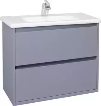 Тумба с раковиной «Bellezza» Лоренцо 60 (Euphoria 60) подвесная серебро