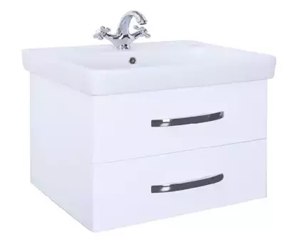 Тумба с раковиной «Bellezza» Рокко 80 Н (Q 80) подвесная белая