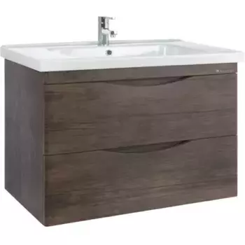 Тумба с раковиной «Bellezza» Санриса 80 (Como 80) орех