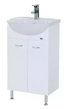 Тумба с раковиной «Bellezza» Уют 45 Н (Уют 45) белая