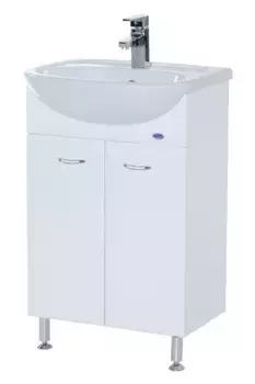 Тумба с раковиной «Bellezza» Уют 50 Н (Уют 50) белая