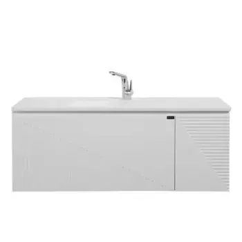 Тумба с раковиной «Black & White» U918.1200-2 (B&W U918.1200-2) подвесная белая