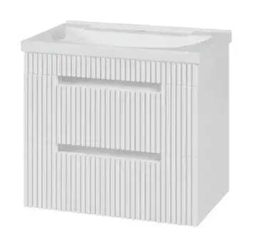 Тумба с раковиной «Brevita» Ariana 60 (Evva 60D) подвесная белая