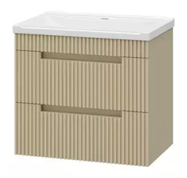 Тумба с раковиной «Brevita» Ariana 60 (Evva 60D) подвесная капучино