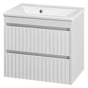 Тумба с раковиной «Brevita» Balaton 65 (Комфорт 65) подвесная белая