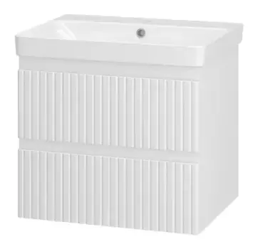 Тумба с раковиной «Brevita» Victory 60 (Luxury 60 11060) подвесная белая