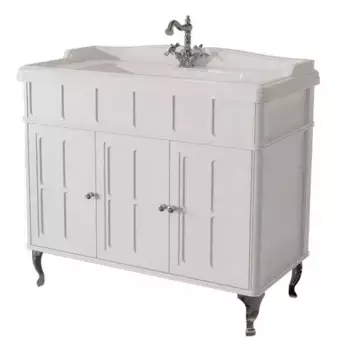 Тумба с раковиной «Caprigo» Борго 100 (Борго 100) bianco правая