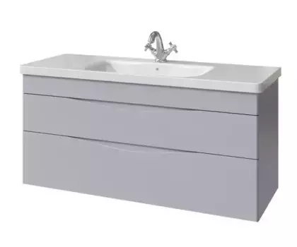 Тумба с раковиной «Caprigo» Ленто 120 (Soft 120) подвесная стилл