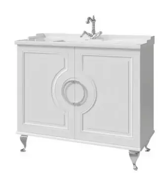 Тумба с раковиной «Caprigo» Валлетта 100 (102/47 Y-100В) бланж матовая