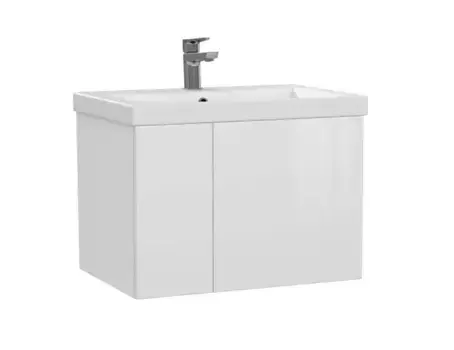 Тумба с раковиной «Cersanit» Colour 60 64258 (Como 60) подвесная белая