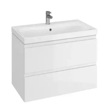 Тумба с раковиной «Cersanit» Moduo 80 64141 (Moduo 80) подвесная белая