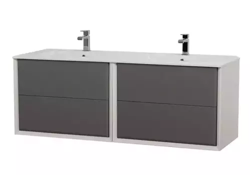 Тумба с раковиной «Cezares» Bellagio 70 (141/46) подвесная Grigio nuvola