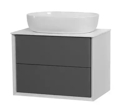 Тумба с раковиной «Cezares» Bellagio 70 (Bellagio 60/42) подвесная Grigio nuvola