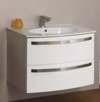 Тумба с раковиной «Cezares» Comfort 74 (Comfort 75/51) подвесная Bianco lucido