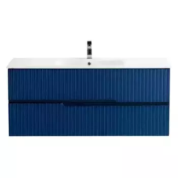 Тумба с раковиной «Cezares» Duet 117 (CZR-NAT-120-LVB 120/45) подвесная Sapfiro