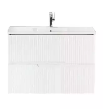 Тумба с раковиной «Cezares» Duet 57 (CZR-NAT-60-LVB) подвесная Bianco Opaco