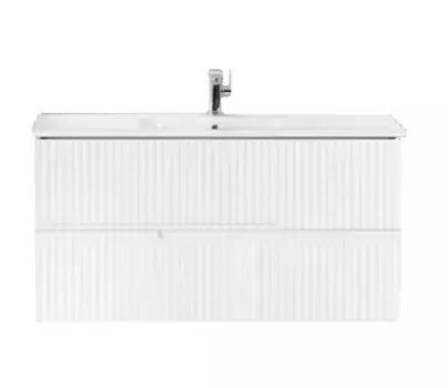 Тумба с раковиной «Cezares» Duet 77 (CZR-NAT-80-LVB) подвесная Bianco Opaco