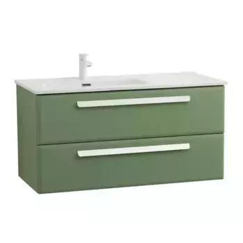Тумба с раковиной «Cezares» Eco-cer-n 100 (CZR-8095-100-L) подвесная Фисташковый Софт