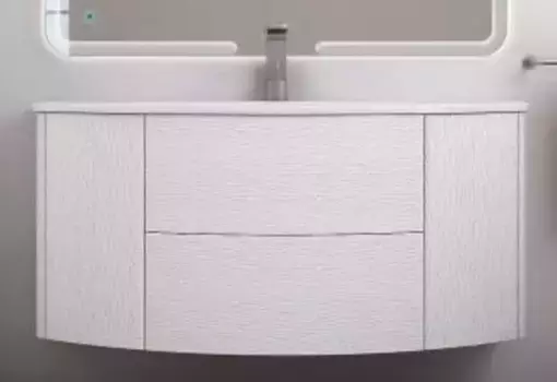 Тумба с раковиной «Cezares» Eden 120 (Eden 120/52) подвесная Frassino bianco