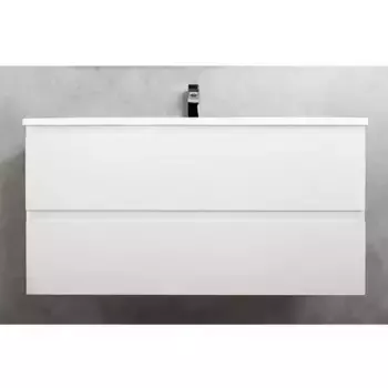 Тумба с раковиной «Cezares» Molveno-46 100 (CZR-MIL-100-LVB 100/46) подвесная Bianco Ghiaccio