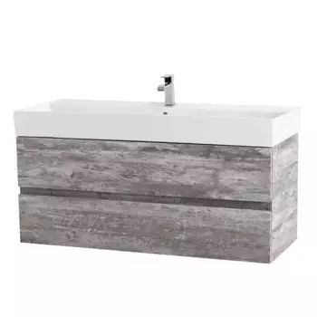 Тумба с раковиной «Cezares» Molveno-46 120 подвесная Legno Grigio