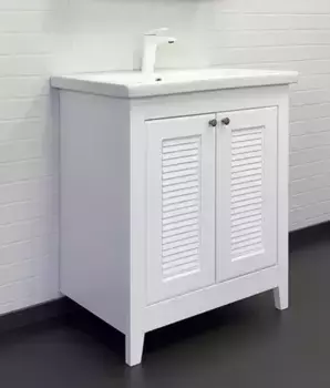 Тумба с раковиной «Comforty» Классик 70 (Como 70) белый матовый