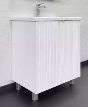 Тумба с раковиной «Comforty» Лима 70 (Como 70) белый матовый