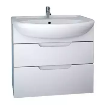 Тумба с раковиной «Dreja» David 65 с ящиками (Давид 65) подвесная белая