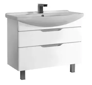 Тумба с раковиной «Dreja» Laguna Plus 105 (Лагуна 105) белая