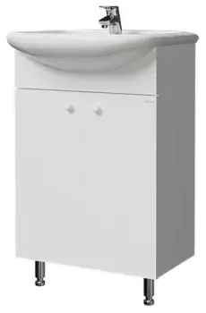 Тумба с раковиной «Grossman» Крит-эко 50 разборная (Уют 50) белая