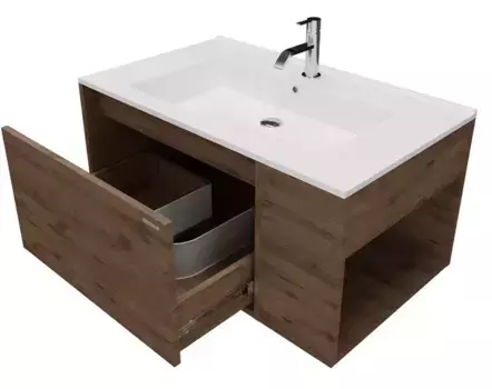 Тумба с раковиной «Grossman» Тенза 85 (Оскар 85) подвесная веллингтон