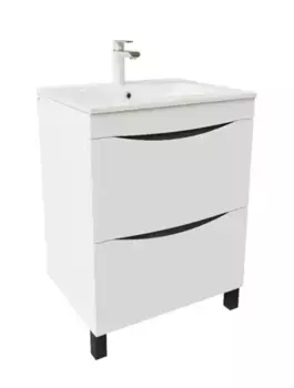 Тумба с раковиной «Iddis» Cloud 60 (Optima Home 60/46) белая