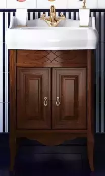 Тумба с раковиной из массива «Opadiris» Лоренцо 60 (Victoria(1837) 60) светлый орех