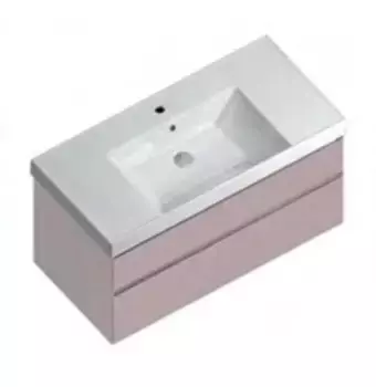 Тумба с раковиной «Kerama Marazzi» Cubo 100 (Cubo 100) подвесная мальва матовый