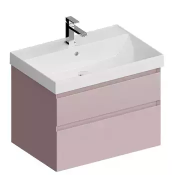 Тумба с раковиной «Kerama Marazzi» Cubo 70 New (Cubo 70/48) подвесная мальва матовая