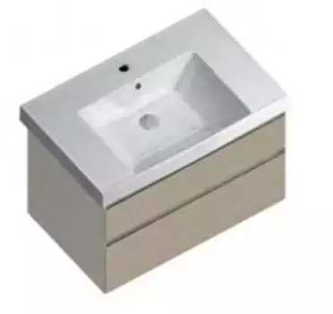 Тумба с раковиной «Kerama Marazzi» Cubo 80 (Cubo 80) подвесная лимо матовый