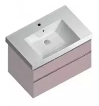 Тумба с раковиной «Kerama Marazzi» Cubo 80 (Cubo 80) подвесная мальва матовый