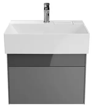 Тумба с раковиной «Kerama Marazzi» Logica 60 New (Logica 60-1) подвесная стальной серый