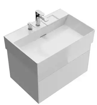 Тумба с раковиной «Kerama Marazzi» Logica 70 New (Logica 70-2) подвесная белоснежная