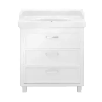 Тумба с раковиной «Kerama Marazzi» Pompei 80 3 ящика (Pompei 80) белая