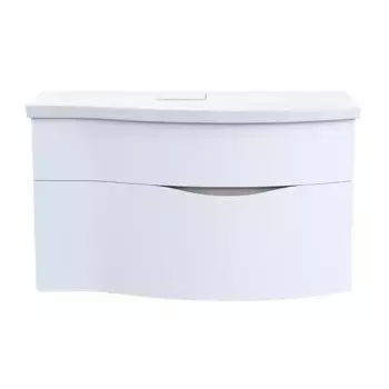 Тумба с раковиной «Kerama Marazzi» Riva 100 (Riva 100) подвесная белая правая