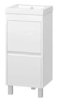 Тумба с раковиной «Misty» Алиса 40 (Алиса 40) белая