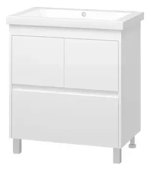 Тумба с раковиной «Misty» Алиса 75 (Alice 75) белая