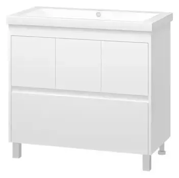 Тумба с раковиной «Misty» Алиса 90 (Alice 90) белая