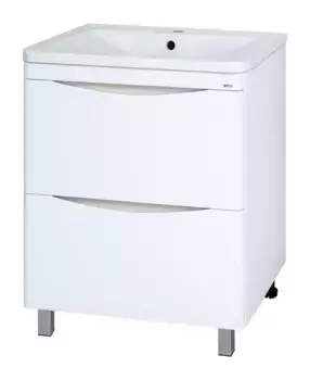 Тумба с раковиной «Misty» Атлантик 60 (Атлантик 60) белая