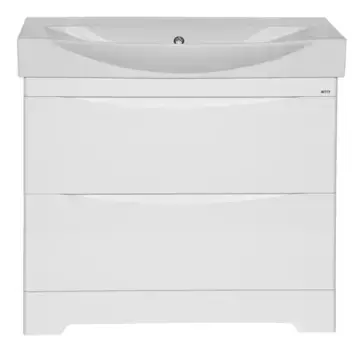 Тумба с раковиной «Misty» Элвис 85 (Элвис 85) белая
