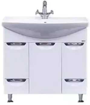 Тумба с раковиной «Misty» Орхидея 85 (Laguna 85) белая